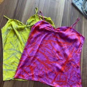 Bright summery tank tops